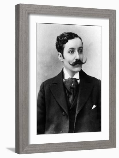 Portrait of Georges De Porto Riche (Porto-Riche, 1849-1930), French Playwright, Poet and Academicia-Paul Nadar-Framed Giclee Print