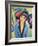 Portrait of Gerda-Ernst Ludwig Kirchner-Framed Giclee Print