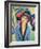 Portrait of Gerda-Ernst Ludwig Kirchner-Framed Giclee Print