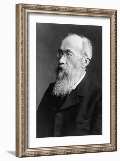 Portrait of German Psychologist Wilhelm Wundt-German photographer-Framed Photographic Print