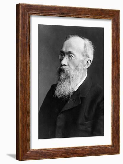 Portrait of German Psychologist Wilhelm Wundt-German photographer-Framed Photographic Print