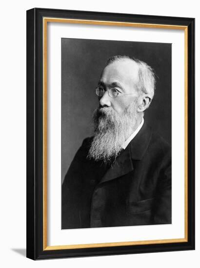 Portrait of German Psychologist Wilhelm Wundt-German photographer-Framed Photographic Print