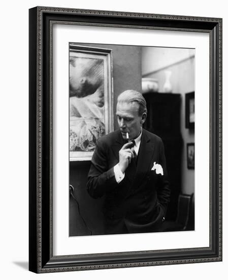 Portrait of German Writer Hanns Heinz Ewers-German photographer-Framed Photographic Print