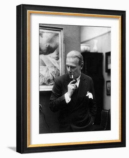 Portrait of German Writer Hanns Heinz Ewers-German photographer-Framed Photographic Print