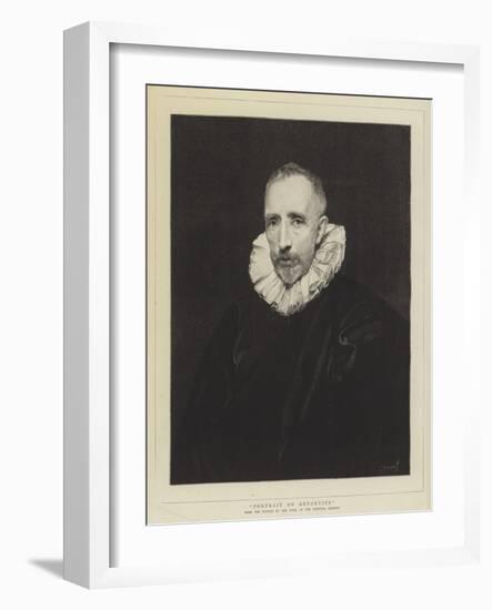 Portrait of Gevartius-Sir Anthony Van Dyck-Framed Giclee Print