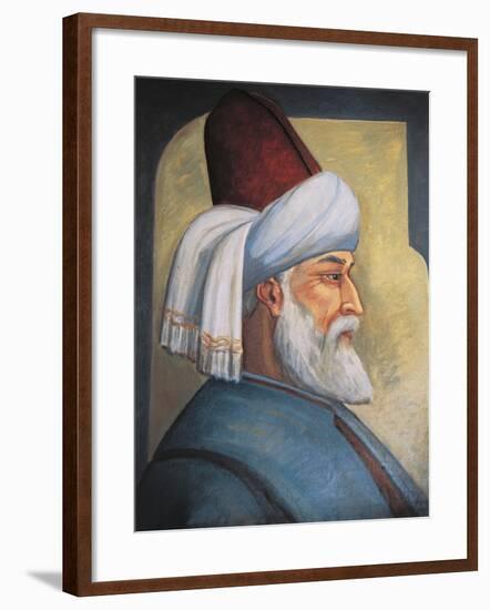 Portrait of Gialal Al-Din Rumi-null-Framed Giclee Print