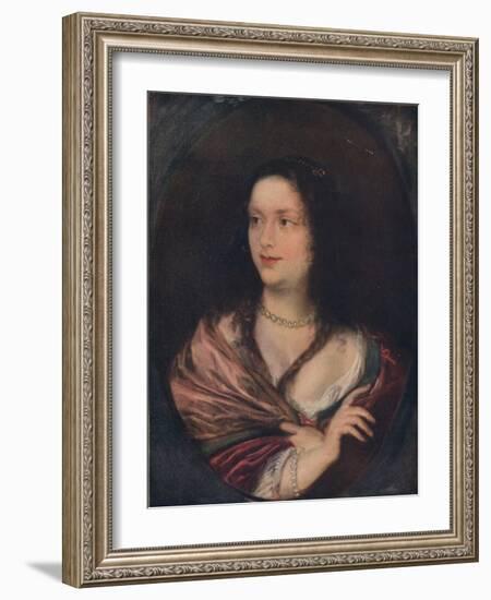 'Portrait of Giovannetta', 17th century, (1911)-Justus Sustermans-Framed Giclee Print