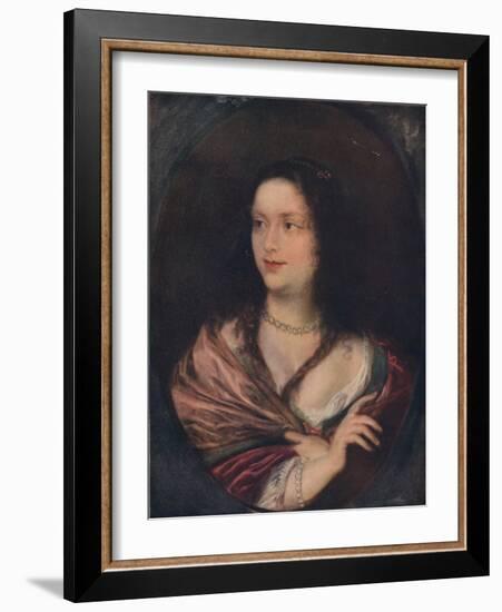 'Portrait of Giovannetta', 17th century, (1911)-Justus Sustermans-Framed Giclee Print