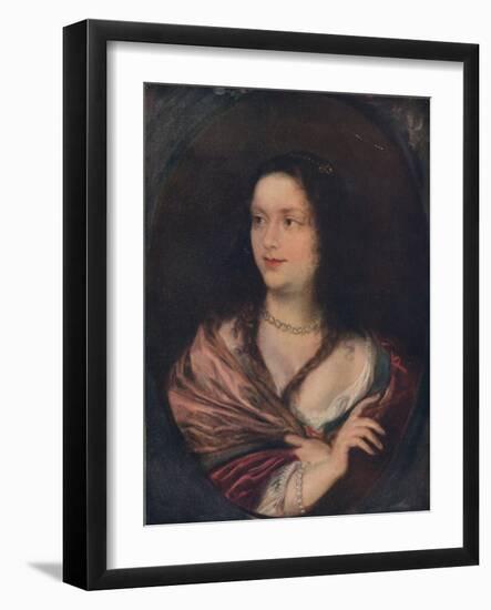 'Portrait of Giovannetta', 17th century, (1911)-Justus Sustermans-Framed Giclee Print