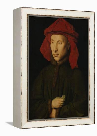 Portrait of Giovanni Arnolfini, about 1439/40-Jan van Eyck-Framed Premier Image Canvas