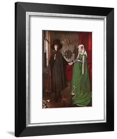 Portrait of Giovanni Arnolfini and his Wife, c.1434 Art Print by Jan ...