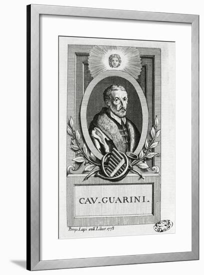 Portrait of Giovanni Battista Guarini-null-Framed Giclee Print