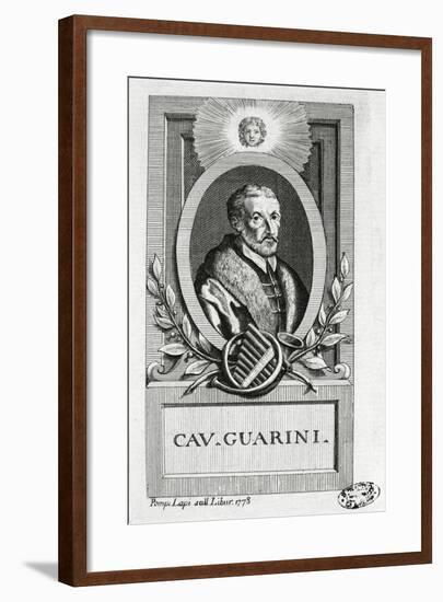 Portrait of Giovanni Battista Guarini-null-Framed Giclee Print