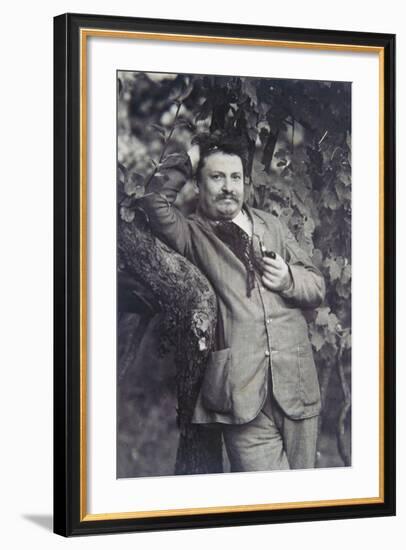 Portrait of Giovanni Pascoli-null-Framed Giclee Print