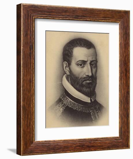 Portrait of Giovanni Pierluigi Da Palestrina-null-Framed Premium Giclee Print