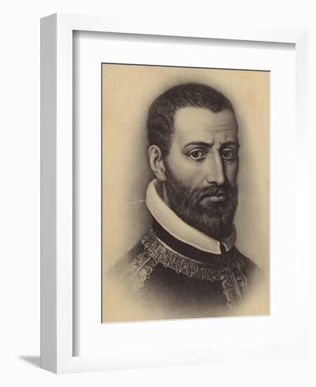 Portrait of Giovanni Pierluigi Da Palestrina-null-Framed Premium Giclee Print