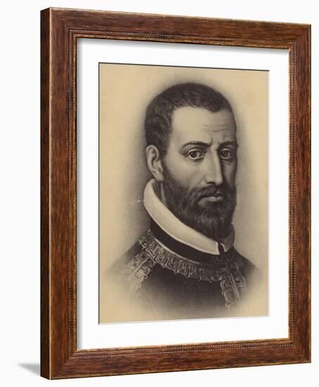 Portrait of Giovanni Pierluigi Da Palestrina-null-Framed Giclee Print