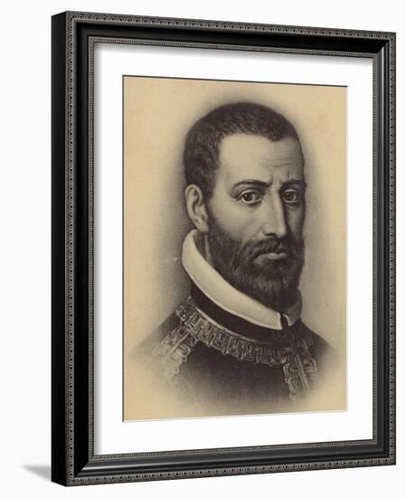 Portrait of Giovanni Pierluigi Da Palestrina-null-Framed Giclee Print