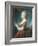 Portrait of Girl with Harp-Louis Vigee-Framed Giclee Print