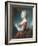 Portrait of Girl with Harp-Louis Vigee-Framed Giclee Print