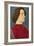 Portrait of Giuliano De Medici-Sandro Botticelli-Framed Art Print