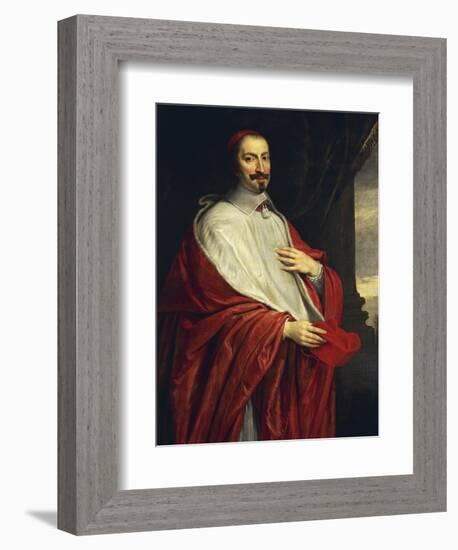 Portrait of Giulio Raimondo Mazzarino-null-Framed Giclee Print