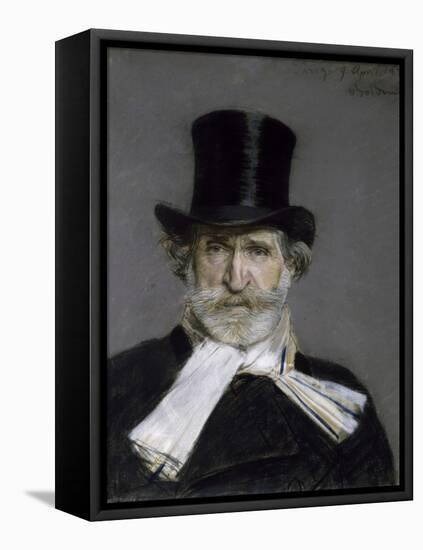 Portrait of Giuseppe Verdi, 1886-Giovanni Boldini-Framed Premier Image Canvas