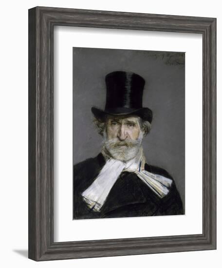 Portrait of Giuseppe Verdi, 1886-Giovanni Boldini-Framed Giclee Print