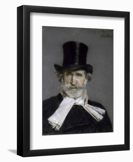 Portrait of Giuseppe Verdi, 1886-Giovanni Boldini-Framed Giclee Print