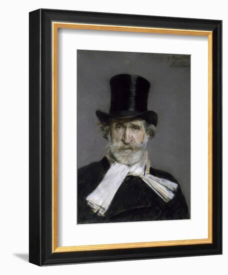 Portrait of Giuseppe Verdi, 1886-Giovanni Boldini-Framed Giclee Print