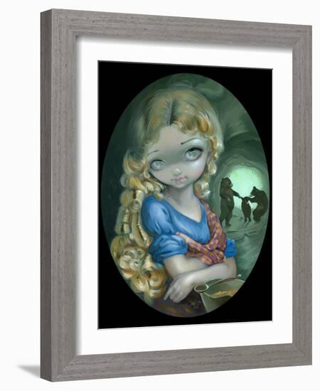 Portrait of Goldilocks-Jasmine Becket-Griffith-Framed Art Print