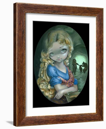 Portrait of Goldilocks-Jasmine Becket-Griffith-Framed Art Print