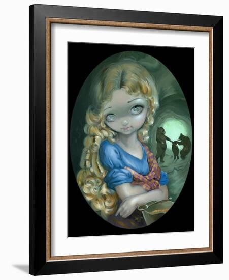 Portrait of Goldilocks-Jasmine Becket-Griffith-Framed Art Print