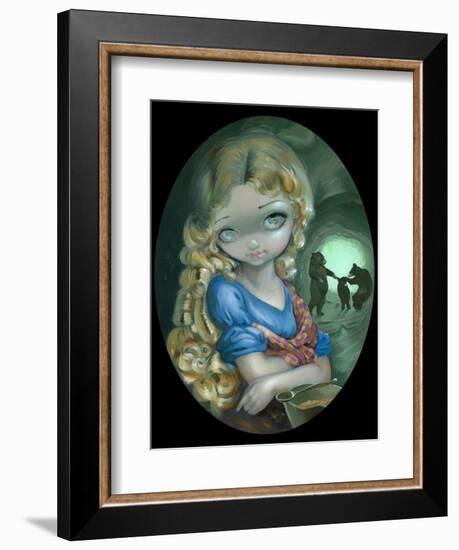 Portrait of Goldilocks-Jasmine Becket-Griffith-Framed Art Print