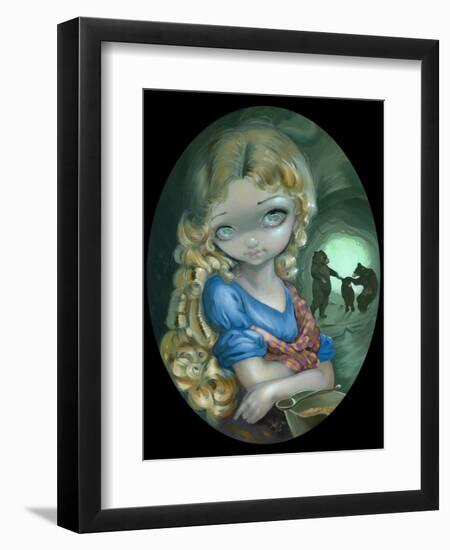 Portrait of Goldilocks-Jasmine Becket-Griffith-Framed Art Print