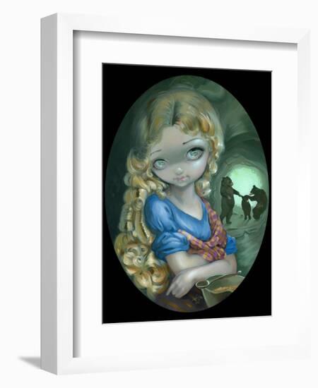 Portrait of Goldilocks-Jasmine Becket-Griffith-Framed Art Print