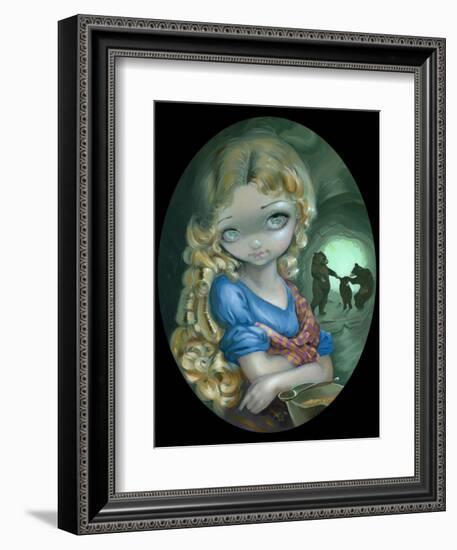 Portrait of Goldilocks-Jasmine Becket-Griffith-Framed Art Print