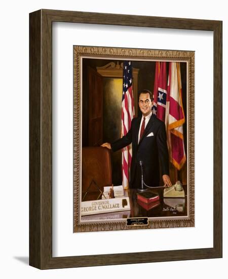 Portrait Of Governor George Wallace-Carol Highsmith-Framed Art Print