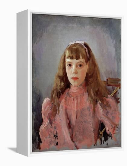 Portrait of Grand Duchess Olga Alexandrovna of Russia, 1893-Valentin Alexandrovich Serov-Framed Premier Image Canvas