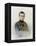 Portrait of Grand Duke Alexander Alexandrovich, Later Tsar Alexander III, 1861-Andrei Franzovich Belloli-Framed Premier Image Canvas