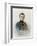 Portrait of Grand Duke Alexander Alexandrovich, Later Tsar Alexander III, 1861-Andrei Franzovich Belloli-Framed Giclee Print