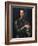 Portrait of Grand Duke of Tuscany Cosimo I De' Medici (1519-157) in Armour, Ca 1545-Agnolo Bronzino-Framed Giclee Print