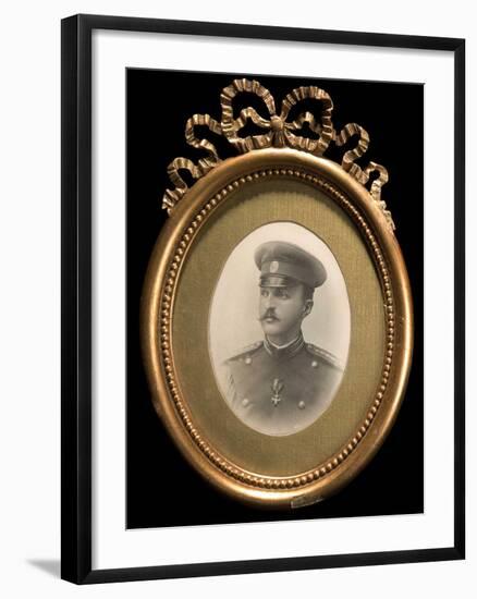 Portrait of Grand Duke Peter Nikolaevich of Russia (1864-193)-null-Framed Photographic Print