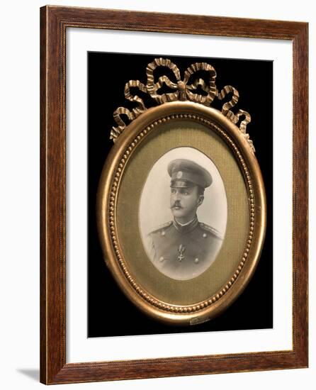 Portrait of Grand Duke Peter Nikolaevich of Russia (1864-193)-null-Framed Photographic Print