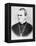 Portrait of Gregor Johann Mendel (b/w photo)-German photographer-Framed Premier Image Canvas