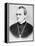 Portrait of Gregor Johann Mendel (b/w photo)-German photographer-Framed Premier Image Canvas