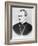 Portrait of Gregor Johann Mendel (b/w photo)-German photographer-Framed Giclee Print