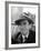 Portrait of Gregory Peck, Wearing a Hat-Nina Leen-Framed Premium Photographic Print