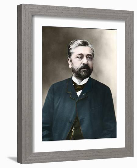 Portrait of Gustav Eiffel (1823-1923) French engineer-Nadar-Framed Giclee Print