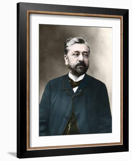 Portrait of Gustav Eiffel (1823-1923) French engineer-Nadar-Framed Giclee Print